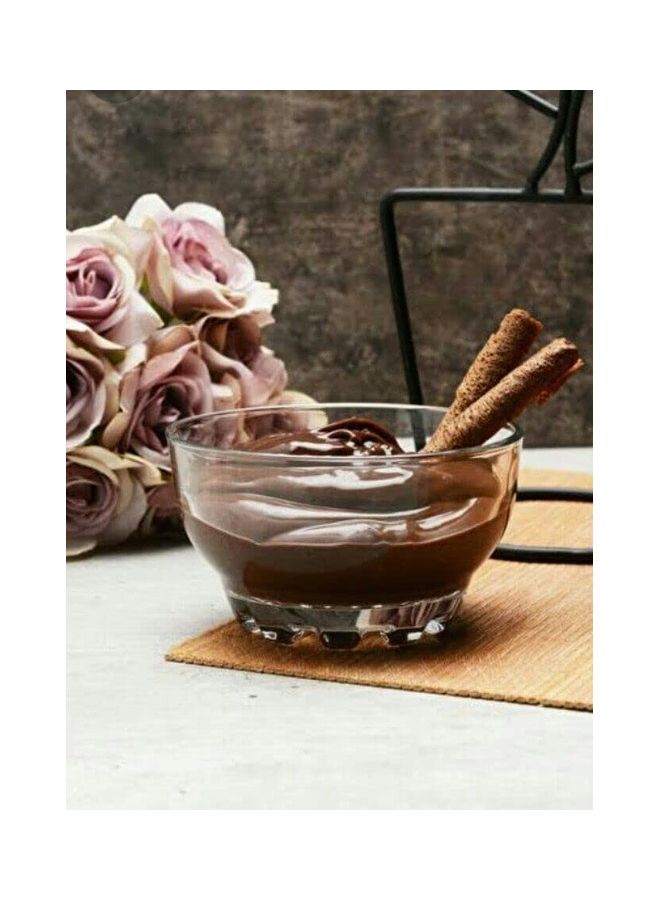 Pasabahce - Pasabahce Karaman Glass Bowl Set, 10 cm- 6 Pieces - for ice cream, pudding ,rice with milk-Turkey Origin 280ml - Image 1