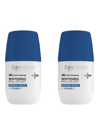 Pack of 2 Whitening Roll-On Deodorant Instant White + Vitamin C 100ml - v1684402281/N53406994A_1