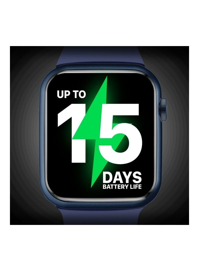 PROMATE - Smart Watch, Bluetooth 5.1 Health and Fitness Tracker with 1.9” TFT Display, 10-15 Day Battery Life, 100 Watch Faces, 30 Sports Modes and IP67 Water Resistance for iPhone 14, Galaxy S22, XWatch-B19 Blue - Image 1