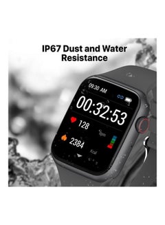 PROMATE Smart Watch, Bluetooth 5.1 Health and Fitness Tracker with 1.9” TFT Display, 10-15 Day Battery Life, 100 Watch Faces, 30 Sports Modes and IP67 Water Resistance for iPhone 14, Galaxy S22, XWatch-B19 Graphite  - Image 5