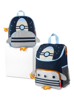 Skip Hop Sparks Kid's Backpack, Kindergarten Ages 3 - 4, Rocket  - Image 5