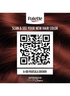 Palette Intensive Color Crème 6-80 Marsala Brown 110ml  - Image 5