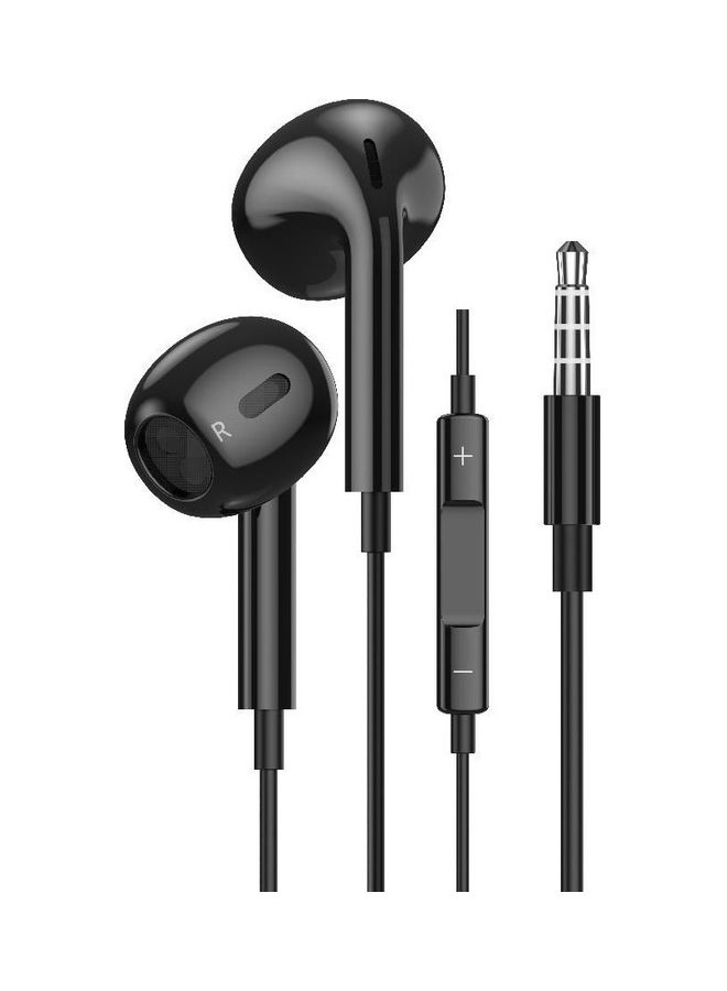 ميكرو ديجيت سماعة أذن ستيريو أسود - Image 2