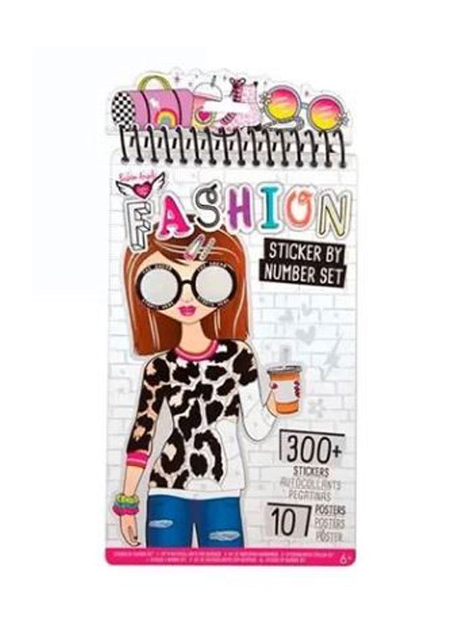 Crayola Creations Stickers by Number Set 10x16x20cm - Image 1