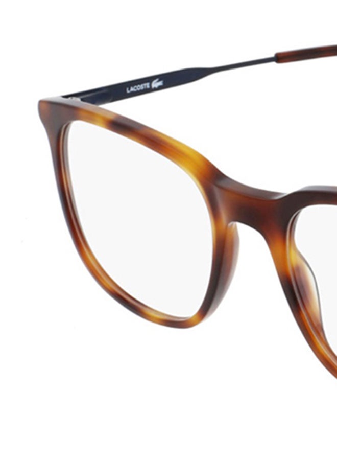 LACOSTE - Men's Full Rim Acetate Modified Rectangle Optical - Image 1