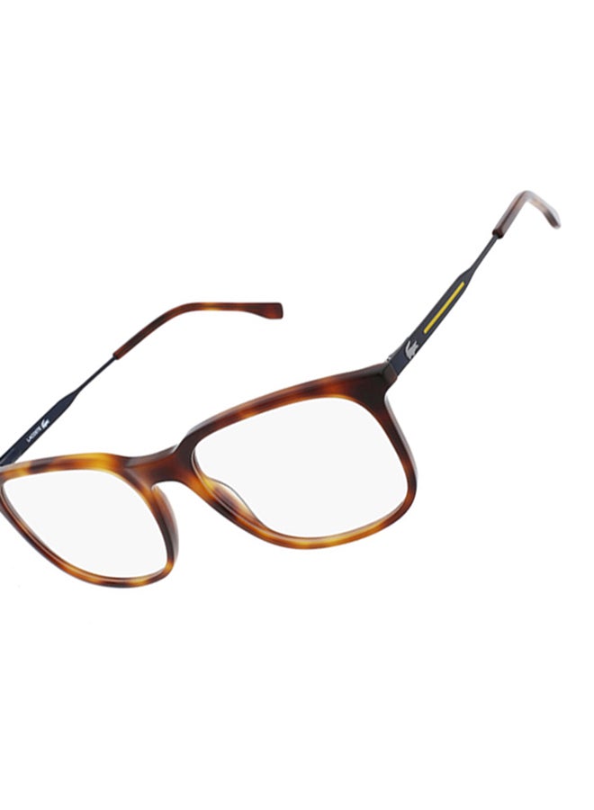 LACOSTE - Men's Full Rim Acetate Modified Rectangle Optical - Image 1