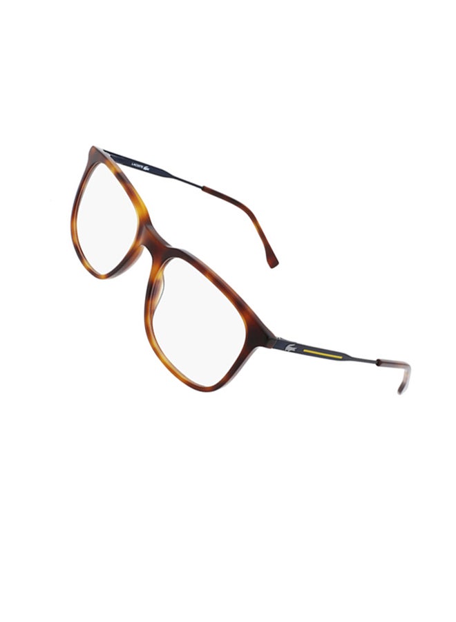 LACOSTE - Men's Full Rim Acetate Modified Rectangle Optical - Image 1