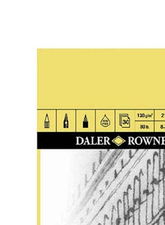 Daler Rowney SMOOTH CARTRIDGE PAD 130 Gram,30,A5 Multcolour  - Image 5