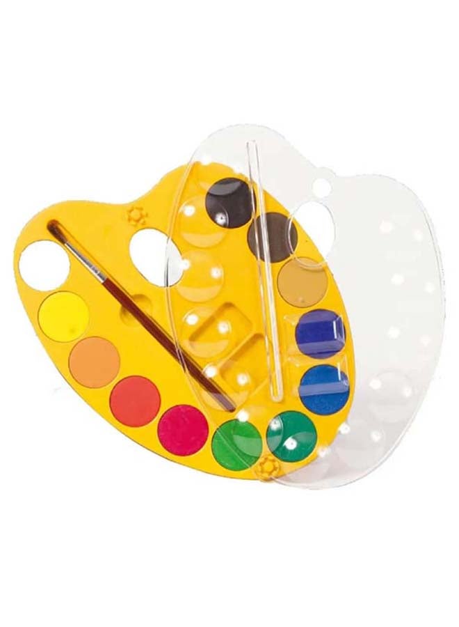 كرايولا علبة ألوان مائية من 12 لوناً متعدد الألوان - Image 1