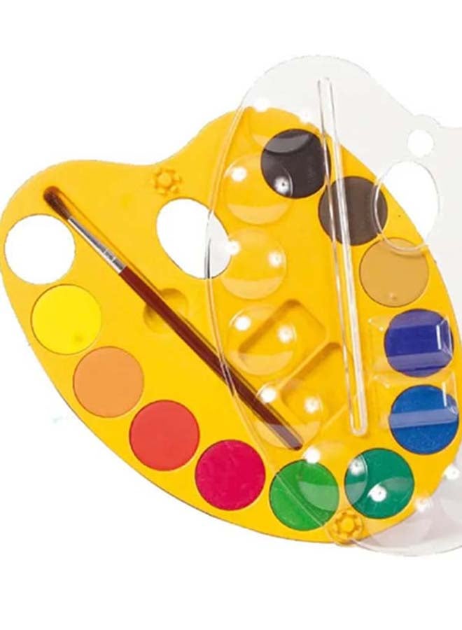 كرايولا علبة ألوان مائية من 12 لوناً متعدد الألوان - Image 2