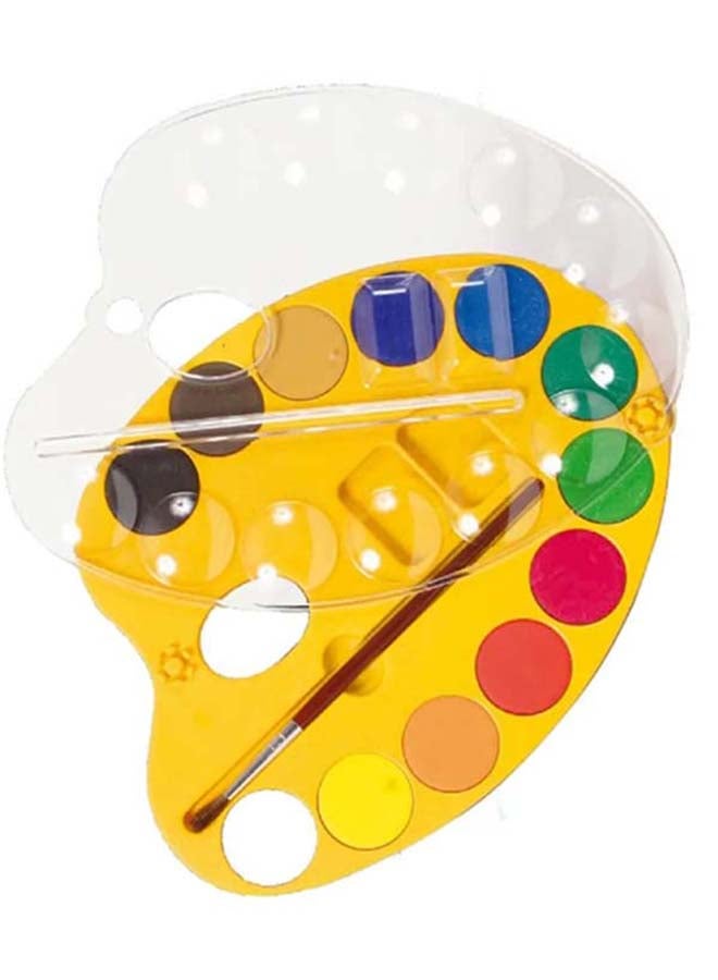 كرايولا علبة ألوان مائية من 12 لوناً متعدد الألوان - Image 5