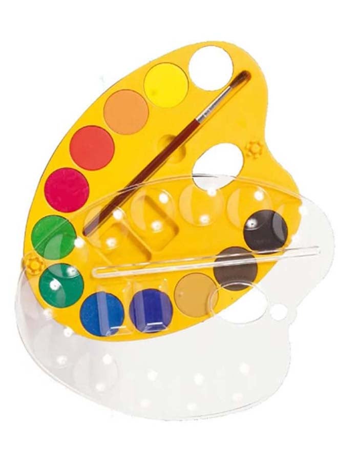 كرايولا علبة ألوان مائية من 12 لوناً متعدد الألوان - Image 4