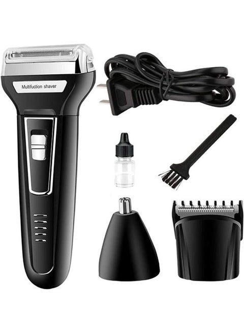 Km-6558 3 In 1 Electric Hair Clipper Black