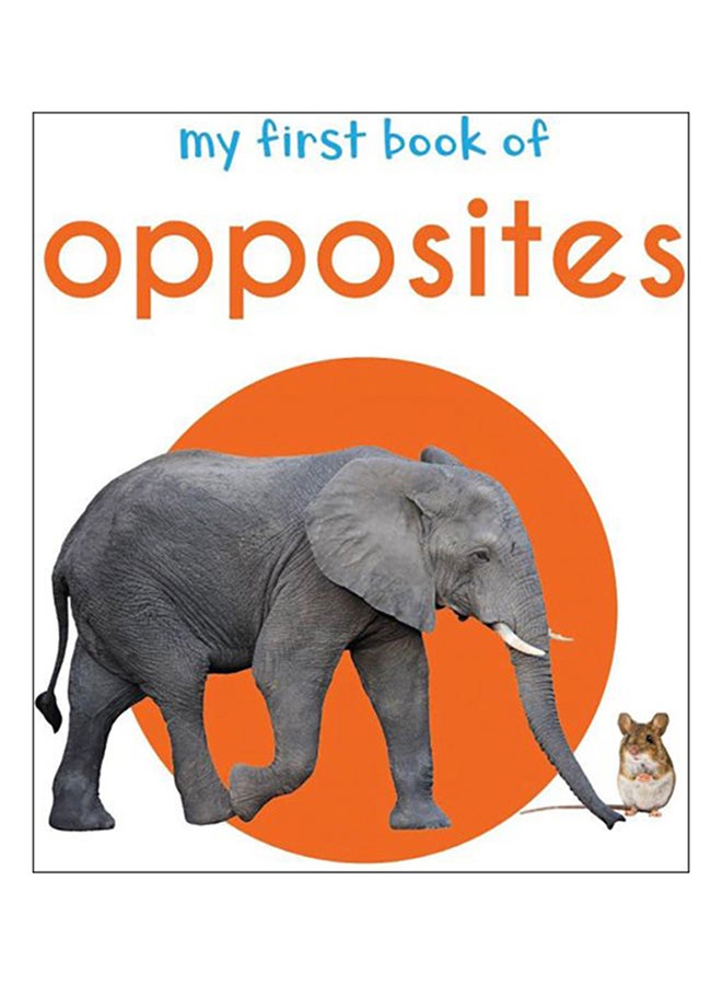 My First Book Of Opposites Board Book English by Wonder House - 25-Apr-18 - Image 1