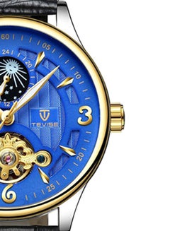 Tevise Men's Leather Chronograph Watch T820B GBL  - Image 2