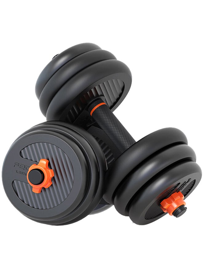 FED Fashion Durable 2 In 1 Barbell And Dumbbell Set Removable-15kg 15kg  - Image 1
