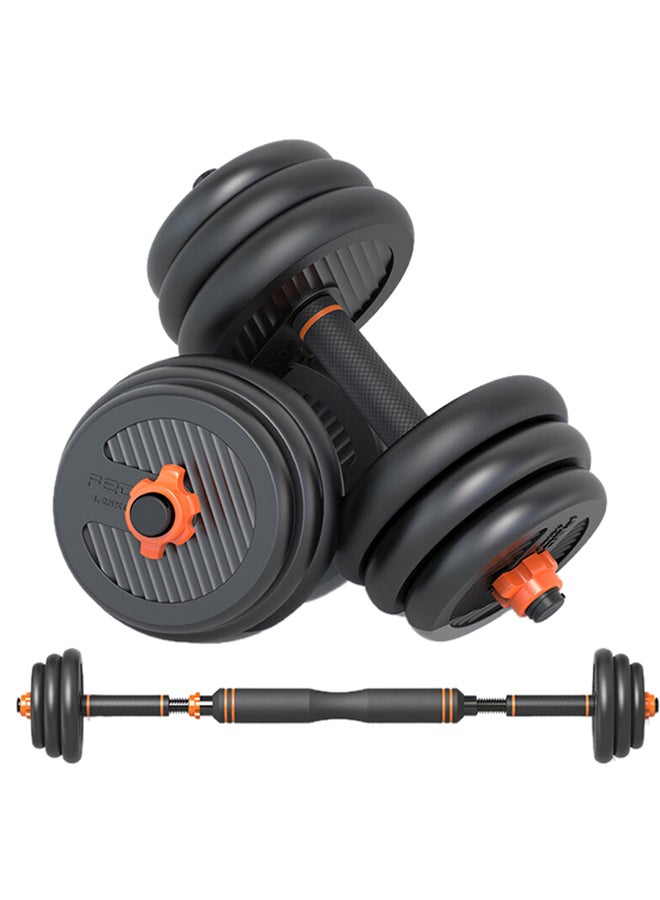 FED Fashion Durable 2 In 1 Barbell And Dumbbell Set Removable-15kg 15kg  - Image 2