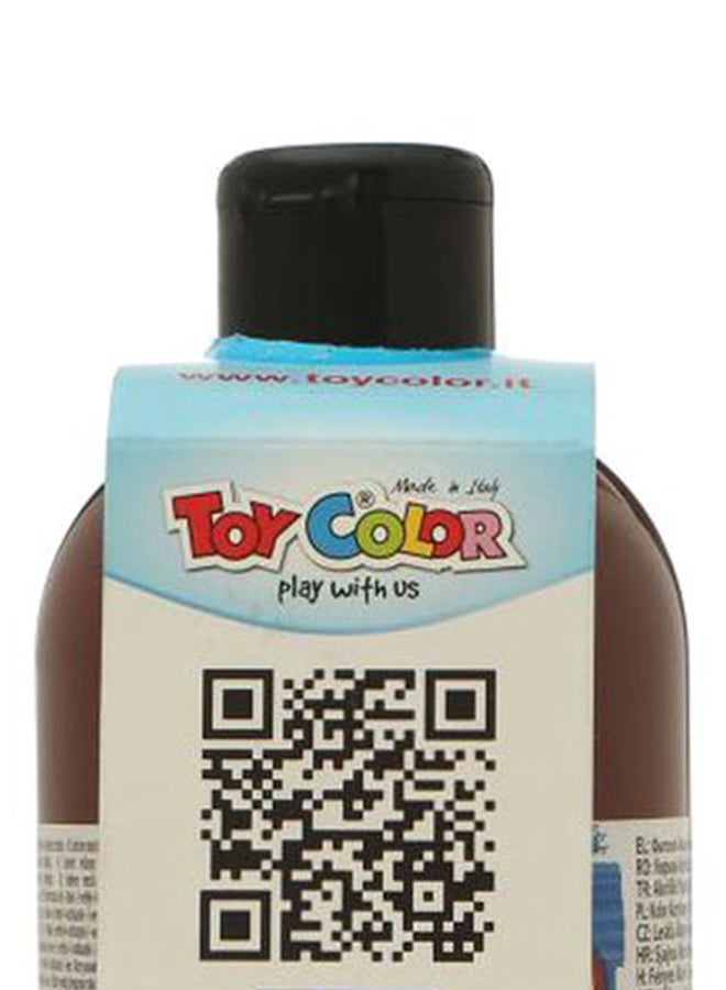 Toy Color Glossy Acrylic Paint Brown - Image 3