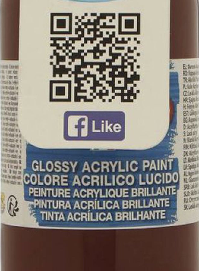Toy Color Glossy Acrylic Paint Brown - Image 4