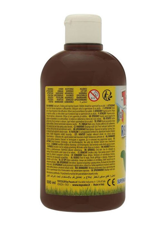 Toy Color Ready Tempera Acrylic Colour Brown - Image 2