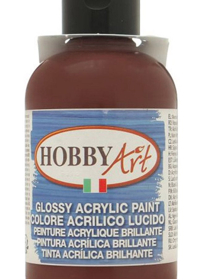 Toy Color Hobby Art Glossy Acrylic Paint Brown - Image 3