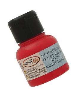 Toy Color Hobby Art Glossy Acrylic Paint Carmine  - Image 5