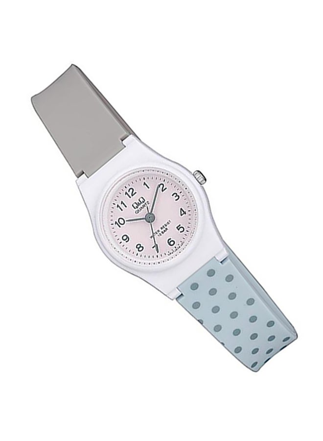 Q&Q - Kids' Silicone Analog Wrist Watch VP47J034Y - Image 1