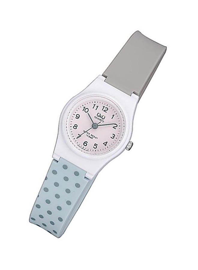 Q&Q - Kids' Silicone Analog Wrist Watch VP47J034Y - Image 1