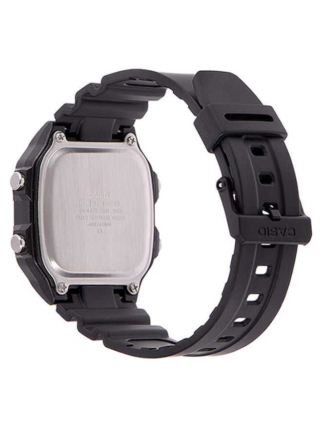 CASIO - Boys' Silicone Digital Wrist Watch AE-1300WH-1A2VDF - 42 mm - Black - Image 1