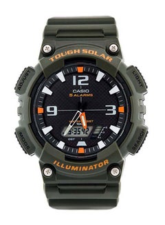 Men's Resin Analog & Digital Wrist Watch AQ-S810W-3AVDF - 46 mm - Green