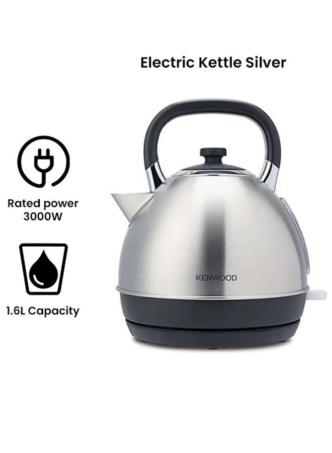 KENWOOD Electric Kettle 1.6 L 3000 W SKM100 Silver - Image 4