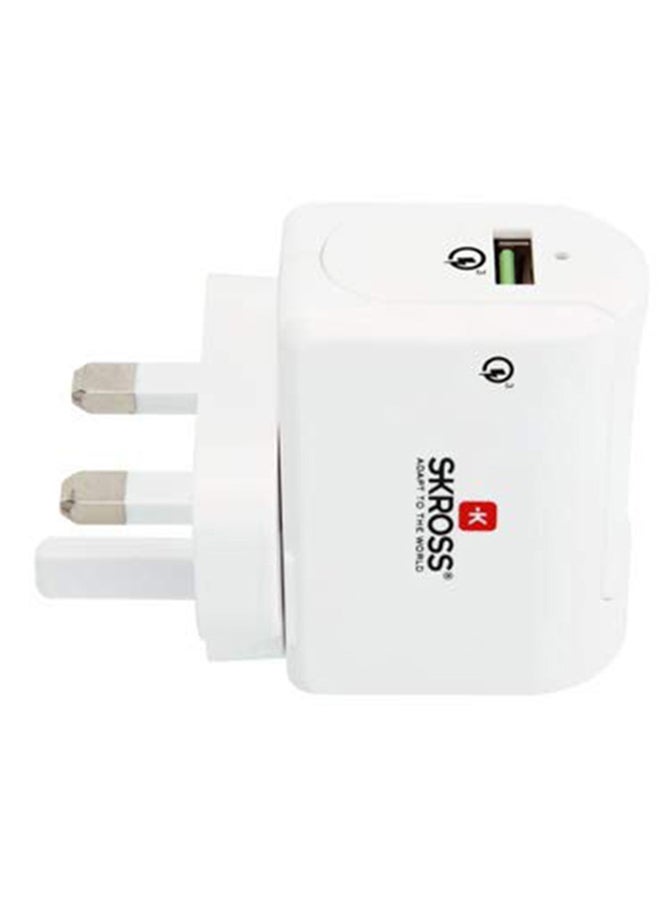 SKROSS USB Quick Charger White - Image 4