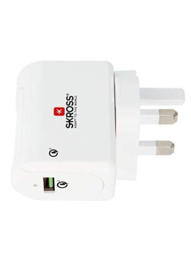 SKROSS USB Quick Charger White - Image 5