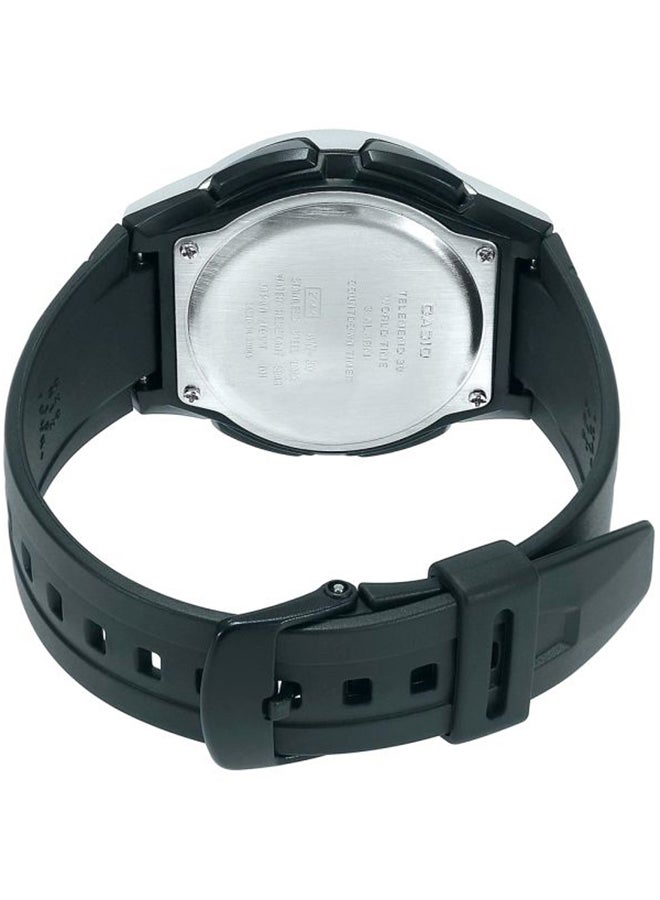 CASIO Men's Youth Analog/Digital Wrist Watch AW-80-1AVDF - 40 mm - Black  - Image 2