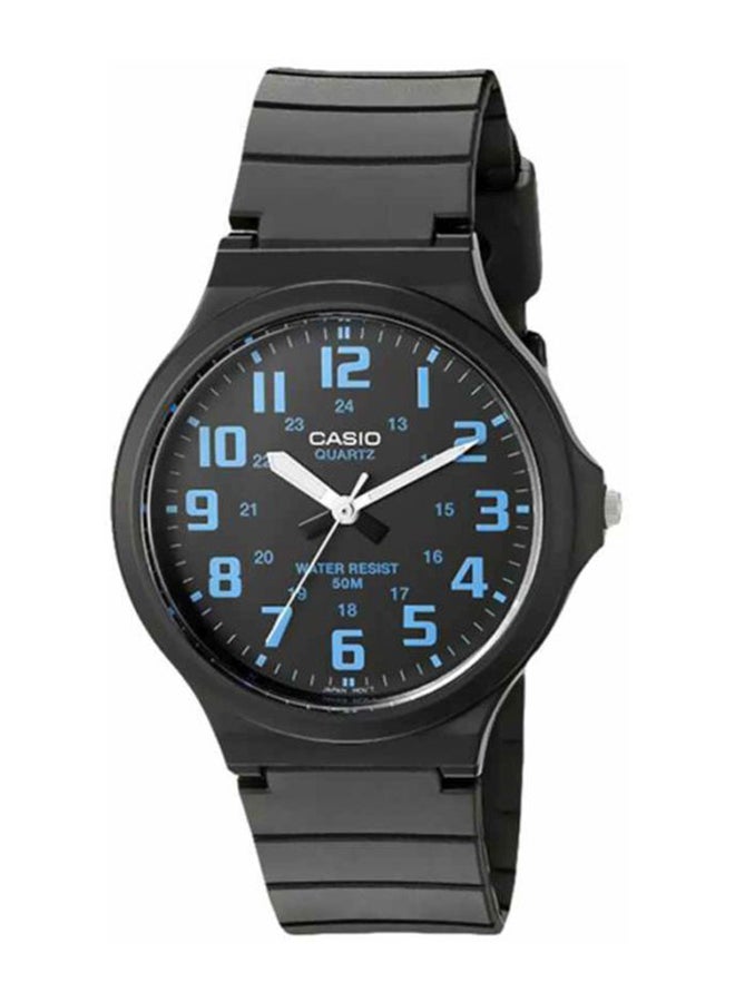 CASIO Men's Youth Analog Watch MW-240-2BVDF - 44 mm - Black  - Image 1