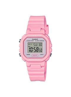 CASIO Women's Water Resistant Digital Watch LA-20WH-4A1DF - 35 mm - Pink  - Image 1