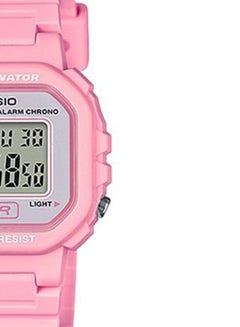 CASIO Women's Water Resistant Digital Watch LA-20WH-4A1DF - 35 mm - Pink  - Image 3