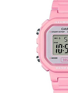 CASIO Women's Water Resistant Digital Watch LA-20WH-4A1DF - 35 mm - Pink  - Image 4