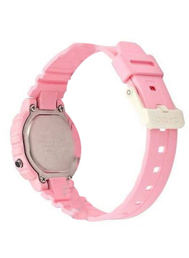 CASIO Women's Water Resistant Digital Watch LA-20WH-4A1DF - 35 mm - Pink  - Image 5