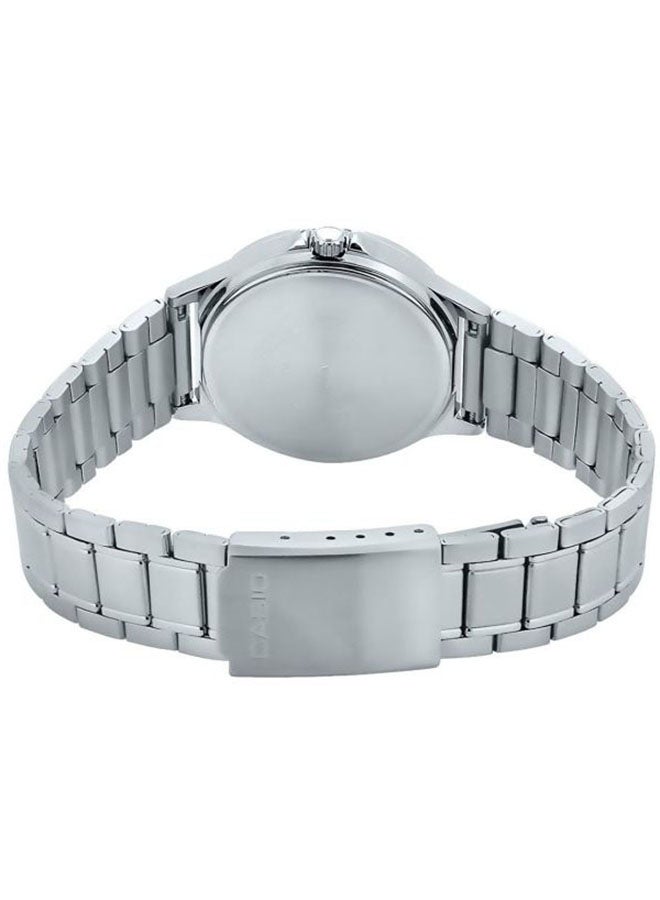 CASIO Women's Enticer Analog Watch LTP-V300D-2AUDF - 34 mm - Silver  - Image 2