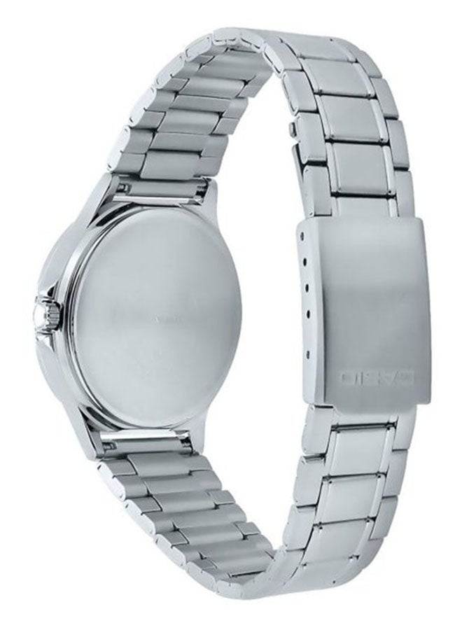 CASIO Women's Enticer Analog Watch LTP-V300D-2AUDF - 34 mm - Silver  - Image 4