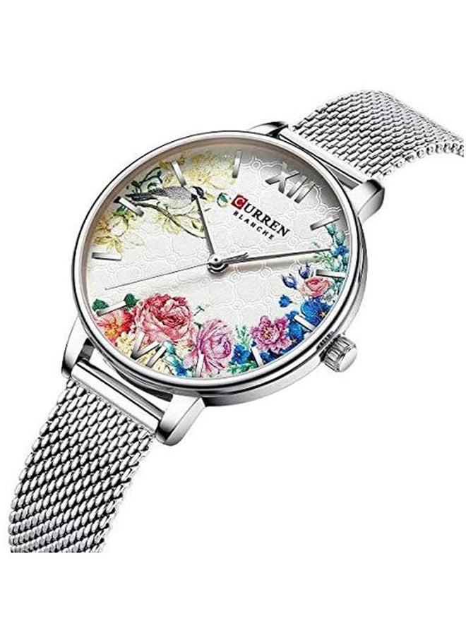 CURREN - Girls' Metal Analog Watch 9059 - Image 1