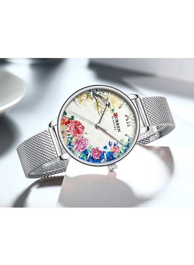 CURREN - Girls' Metal Analog Watch 9059 - Image 1