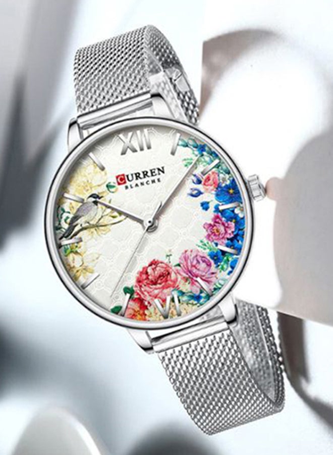 CURREN - Girls' Metal Analog Watch 9059 - Image 1