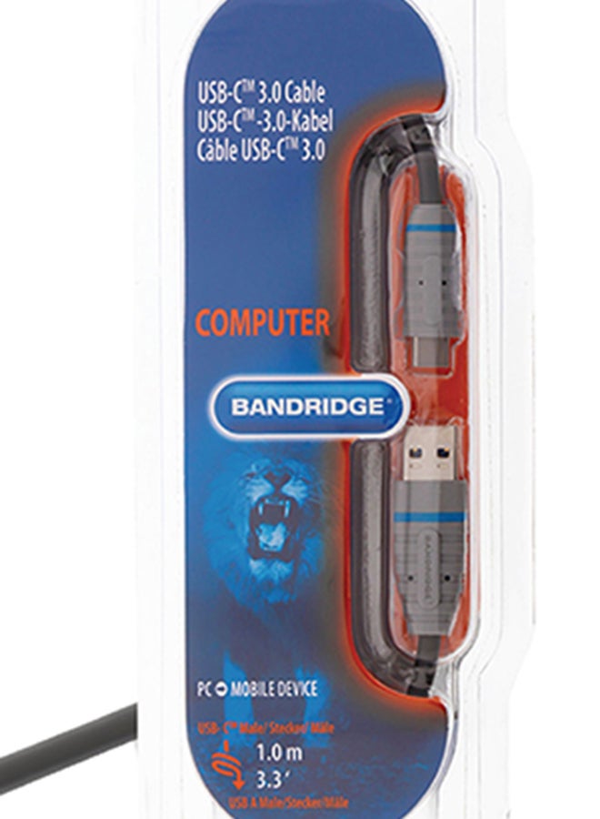 USB C 3.1 Cable Black