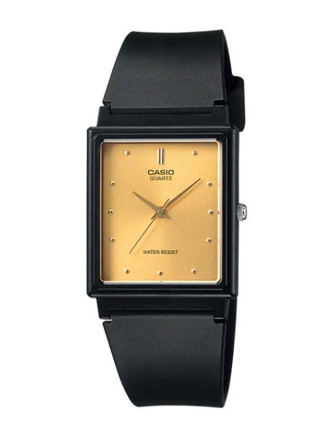 CASIO Men's Leather Strap Analog Wrist Watch MQ-38-9ADF - 33 mm - Black  - Image 1
