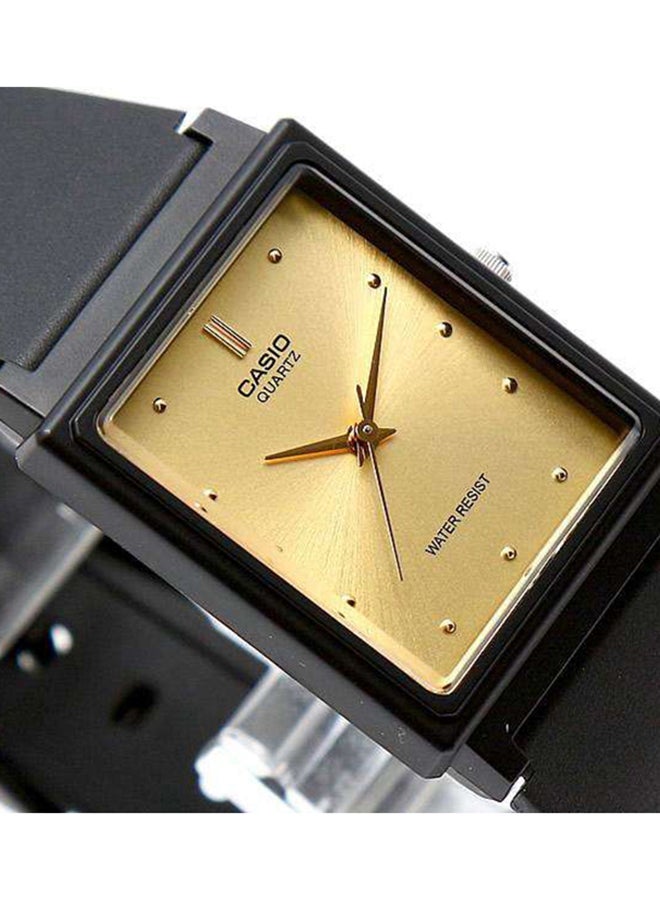 CASIO Men's Leather Strap Analog Wrist Watch MQ-38-9ADF - 33 mm - Black  - Image 2