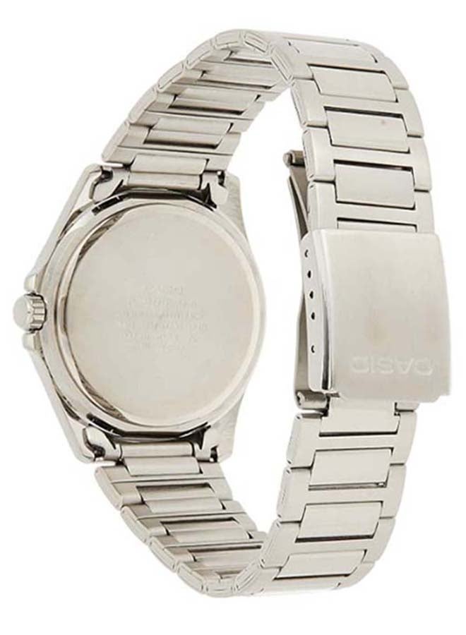 CASIO Men's Enticer Stainless Steel Analog Wrist Watch MTP-1370D-7A2VDF - 39 mm - Silver - Image 5