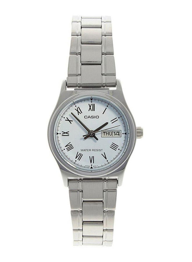 CASIO Women's Stainless Steel Analog Wrist Watch LTP-V006D-2BUDF - Image 1