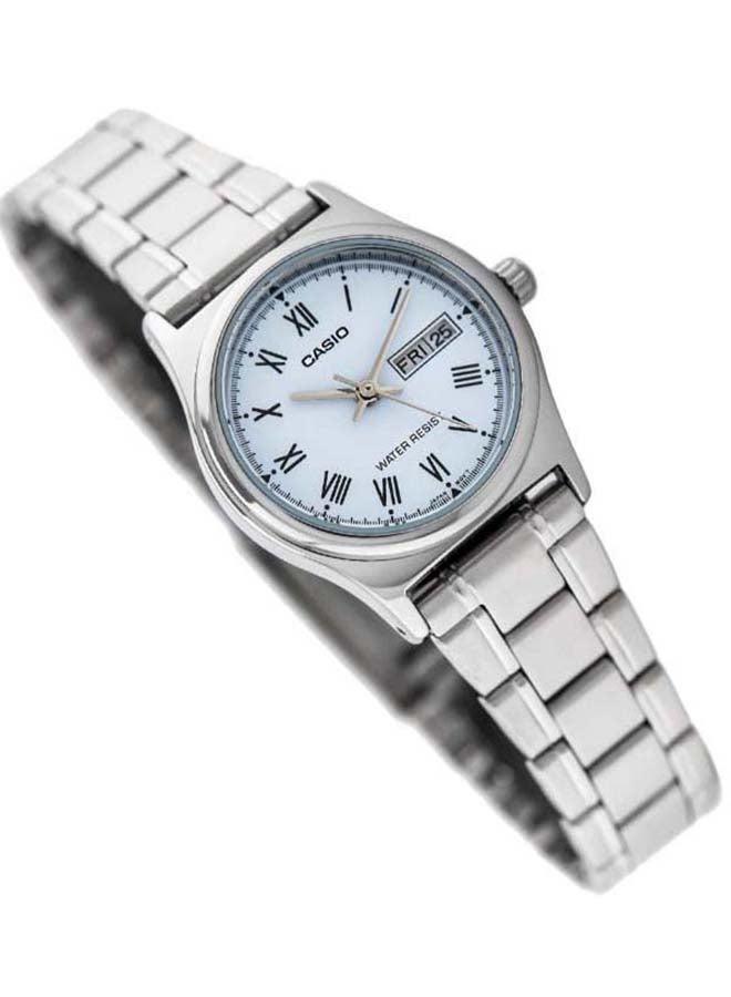 CASIO Women's Stainless Steel Analog Wrist Watch LTP-V006D-2BUDF - Image 2